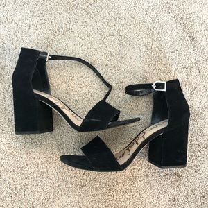 Strap block heel sandal